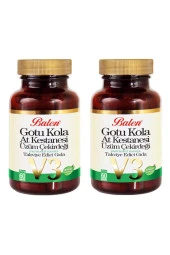 Balen Gotu Kola-At Kestanesi-Üzüm Çekirdeği 60 Kapsül 2 Adet thumbnail 1