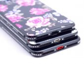 Apple iPhone 8 Plus Kılıf Zore İnci Taşlı Silikon - 2
