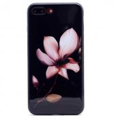 Apple iPhone 8 Plus Kılıf Zore İnci Taşlı Silikon - 11