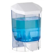 Maxiflow Plastik Şeffaf Sıvı Sabunluk Dispanseri 1000 ML - 1