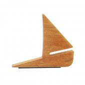 Kapı Stoperi Ahşap Kapı Stoperi Gemi Modeli 1 Adet - 1