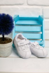 Kiko K-41 Günlük Yürüyüş Koşu Erkek/Kız Çocuk Spor Ayakkabı Beyaz - 1