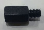 MOTOR AYNA APARATI (ADAPTÖRÜ), MAXI 44MM, ADET, +10MM - 8MM (10MM DÜZDEN 8MM TERSE) SİYAH HONDA SPACY 110 - 1