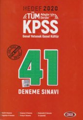 Data KPSS Genel Yetenek-Genel Kültür 41 Deneme Sınavı 2020-YENİ - 1