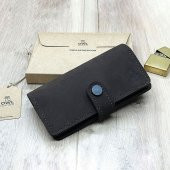 OWL LEATHER - PUHU KOYU KAHVE DERİ TÜTÜN KESESİ-TÜTÜN ÇANTASI - 1