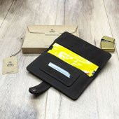 OWL LEATHER - PUHU KOYU KAHVE DERİ TÜTÜN KESESİ-TÜTÜN ÇANTASI - 2