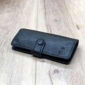 OWL LEATHER - PUHU SOFTY SİYAH DERİ TÜTÜN KESESİ-TÜTÜN ÇANTASI - 4