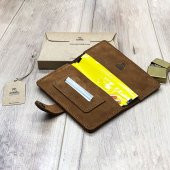 OWL LEATHER - PUHU TARÇINİ DERİ TÜTÜN KESESİ-TÜTÜN ÇANTASI - 2