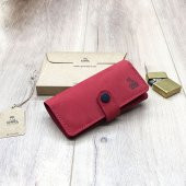 OWL LEATHER - PUHU KIRMIZI DERİ TÜTÜN KESESİ-TÜTÜN ÇANTASI - 1