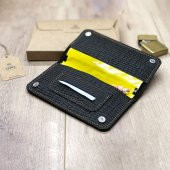 OWL LEATHER - LEO KAHVE CROCODİLE DERİ TÜTÜN KESESİ-TÜTÜN ÇANTASI - 2