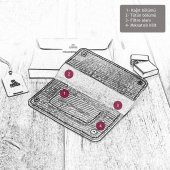 OWL LEATHER - LEO KAHVE CROCODİLE DERİ TÜTÜN KESESİ-TÜTÜN ÇANTASI - 4