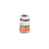 Power-Xtra 3.6V ER14250 1/2AA-3PT Li-SOCI2  Lithium Pil - 1