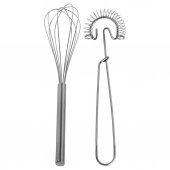 IKEA Idealisk İkili Metal Çırpıcı Seti - 2