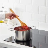 IKEA RÖRT AHŞAP KAYIN TAHTA KAŞIK - SERVİS KAŞIĞI - 3