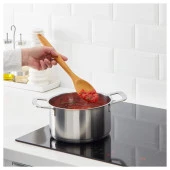 IKEA RÖRT AHŞAP KAYIN TAHTA KAŞIK - SERVİS KAŞIĞI - 6