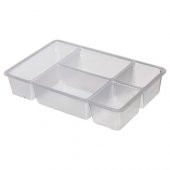 IKEA ANTONIUS Dolap Raf Şeffaf Plastik Düzenleyici - 1