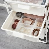 IKEA ANTONIUS Dolap Raf Şeffaf Plastik Düzenleyici - 3