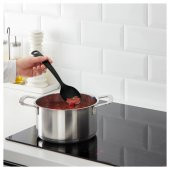 IKEA GNARP MUTFAK GEREÇLERİ SETİ SİYAH RENK - 9