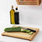 IKEA Rimforsa Masi̇f Ahşap Bambu Kesme Tahtası 36X30 cm - 2