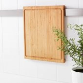 IKEA Rimforsa Masi̇f Ahşap Bambu Kesme Tahtası 36X30 cm - 5