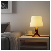 IKEA Masa Lambası Lampan Lamba Abajur KAHVERENGİ - 3