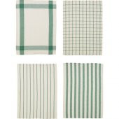 IKEA Elly Kurulama Bezi - Mutfak Havlusu - 4 Adet - Yeşil - 1