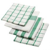 IKEA Elly Kurulama Bezi - Mutfak Havlusu - 4 Adet - Yeşil - 5