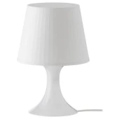 IKEA Masa Lambası Lampan Lamba Abajur BEYAZ Renk - 1