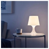 IKEA Masa Lambası Lampan Lamba Abajur BEYAZ Renk - 2