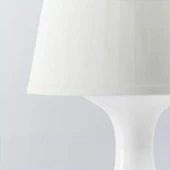 IKEA Masa Lambası Lampan Lamba Abajur BEYAZ Renk - 3