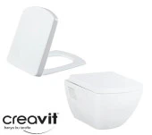 Creavit TP326 Asma Klozet  KC6000 Yavaş Kapanır Kapaklı - 1