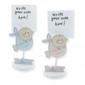 12 Adet New Baby Sticker Ahşap Bebek Notluk - 2