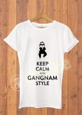 Keep Calm Gangnam Kadın Tişört - Dyetee - 1