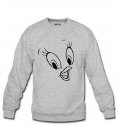 Tweety Kadın Sweatshirt ve Kapüşonlu - Dyetee - 1