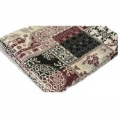 Adaş Patchwork Serme Biyeli Çok Amaçlı Halı Örtüsü, Pike - 1