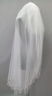 Hayal Tül Gelin Duvağı Kırık Beyaz Adana Gelinlik Suzanna Moda - 5