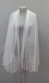 Hayal Tül Gelin Duvağı Kırık Beyaz Adana Gelinlik Suzanna Moda - 10