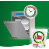 Fairy Hepsi Bir Arada 120 Yıkama Bulaşık Makinesi Deterjanı Kapsülü Limon Kokulu - 4