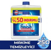 Finish Bulaşık Makinesi Deterjanı Makine Temizleyici Sıvı 2x250 ml - 1