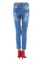 Mavi Denim Taşlanmış Yıpratmalı Kadın Pantolon - 3
