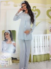 LİMİSSİ 2082 DANTELLİ HAMİLE LOHUSA PİJAMA TAKIMI - 1