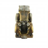 Pologift Polyester Dekoratif Araba Termometreli Masa Saati - 4