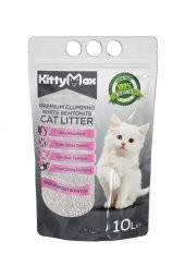 KittyMax Bebek Pudrası Kokulu Bentonit Kedi Kumu 10 Lt - 1