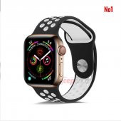 Apple Watch 38mm - 40mm Silikon Renkli Kordon Bileklik - 2