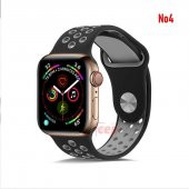 Apple Watch 38mm - 40mm Silikon Renkli Kordon Bileklik - 5