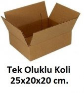 50 Adet 25x20x20 cm. Karton Koli - 1