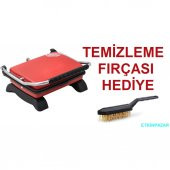 Dökümix Organik Döküm Tost Makinesi Kırmızı + Ekstra Paketleme thumbnail 1