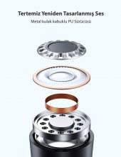 TAOTRONICS Mıknatıslı Bluetooth Ter Geçirmez IPX6 Spor Kulaklık 20 Saat Müzik+Kılıf TT-BH076 - 5