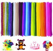 Hayal Renkli Simli Şönil 50 Adetli Paket - 4