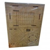 Ahşap Kız Kulesi Maketi - 3 Boyutlu - 2